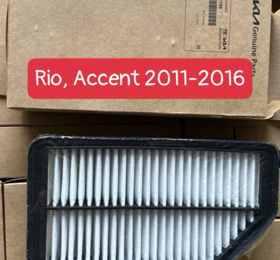 Lọc Gió Rio, Accent 2011-2016